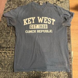 Key West Graphic Tee dirty blue